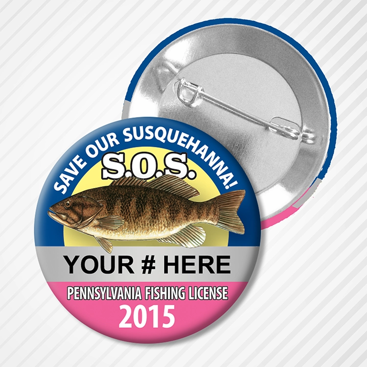 2015-SOS PA Fishing License Button